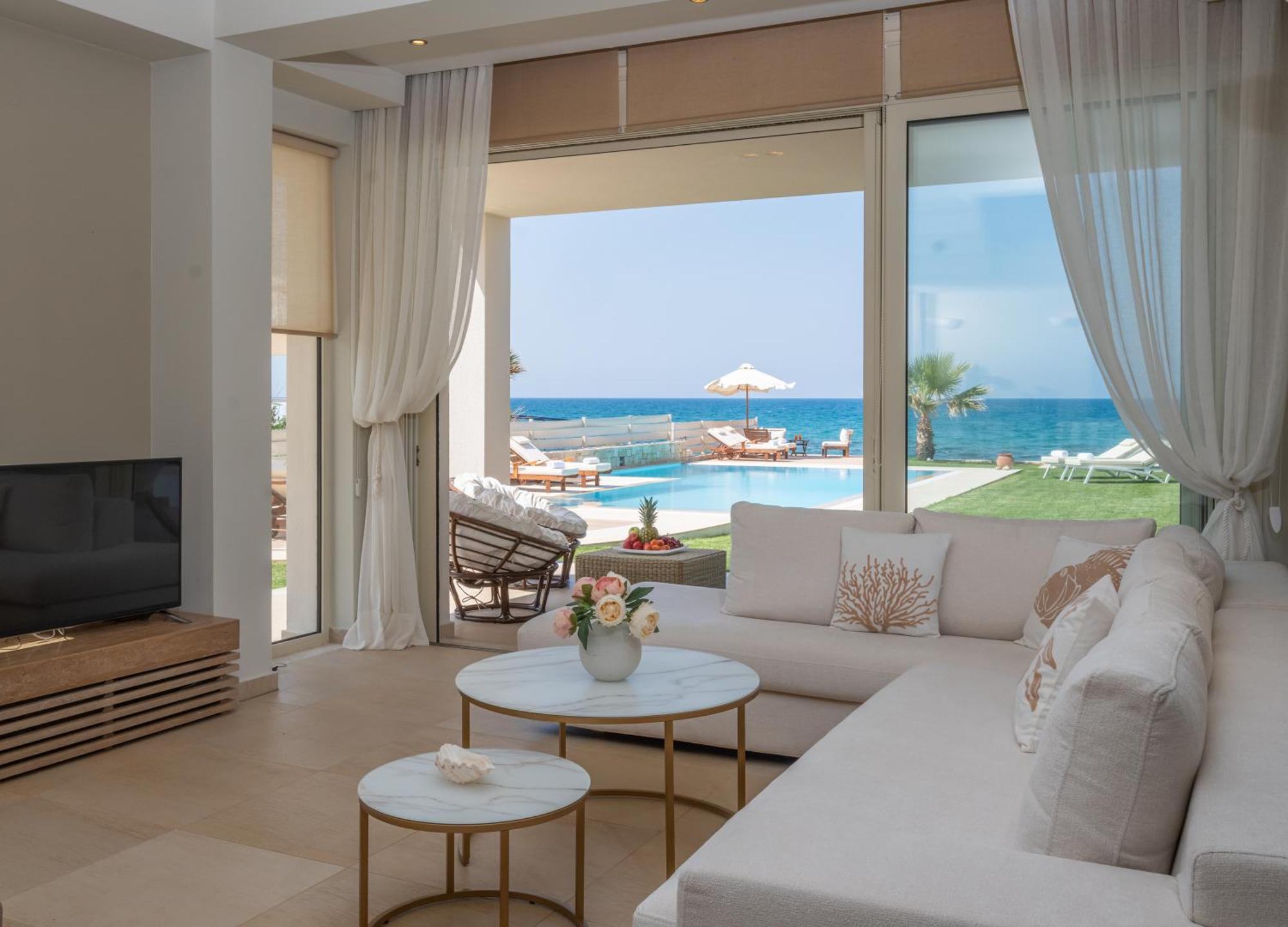 Hersonissos Beach Villa Exterior photo