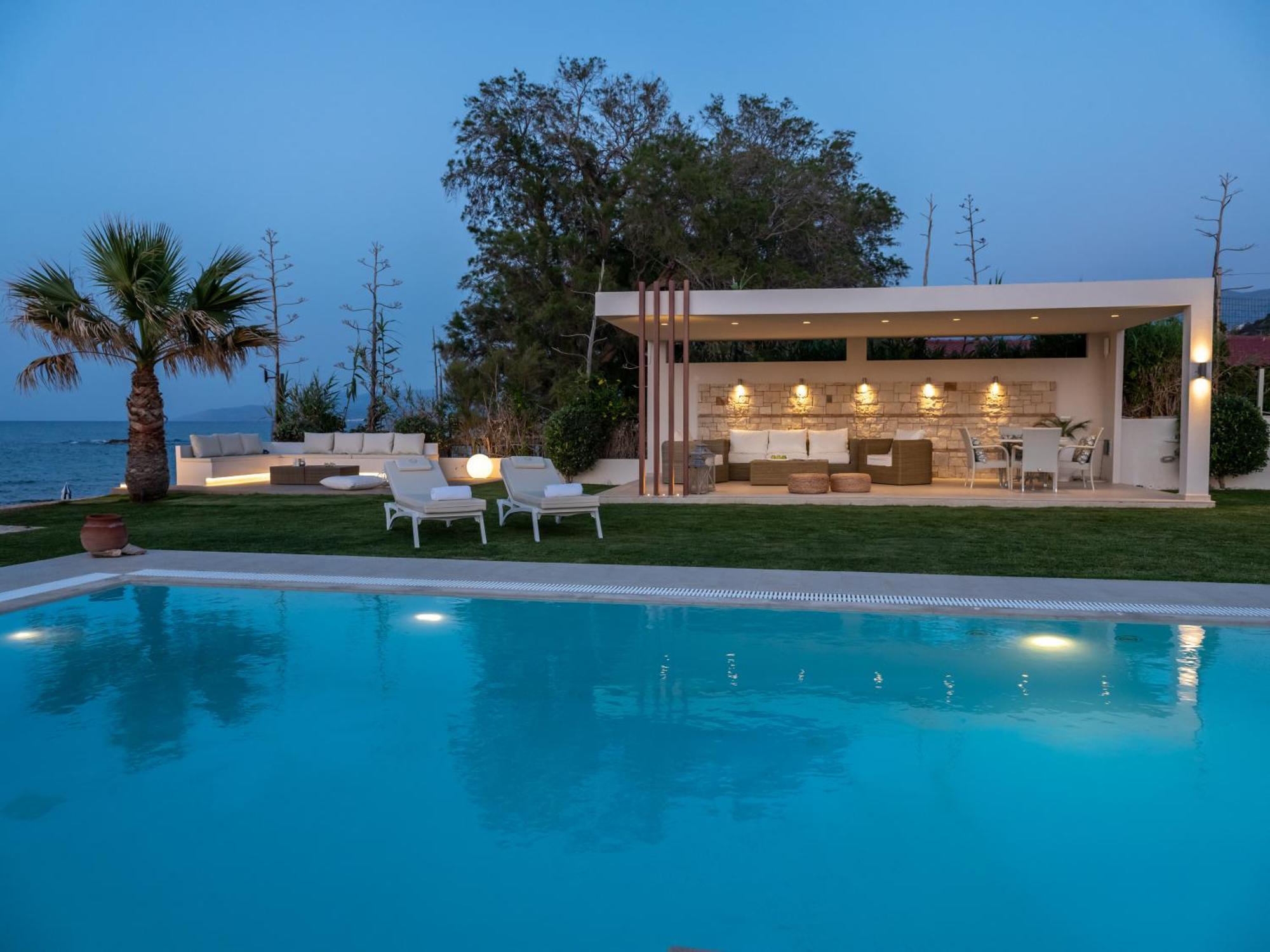 Hersonissos Beach Villa Exterior photo
